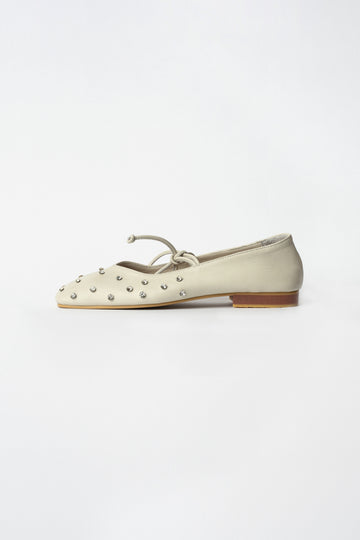Bailarinas Cleo cristal talco