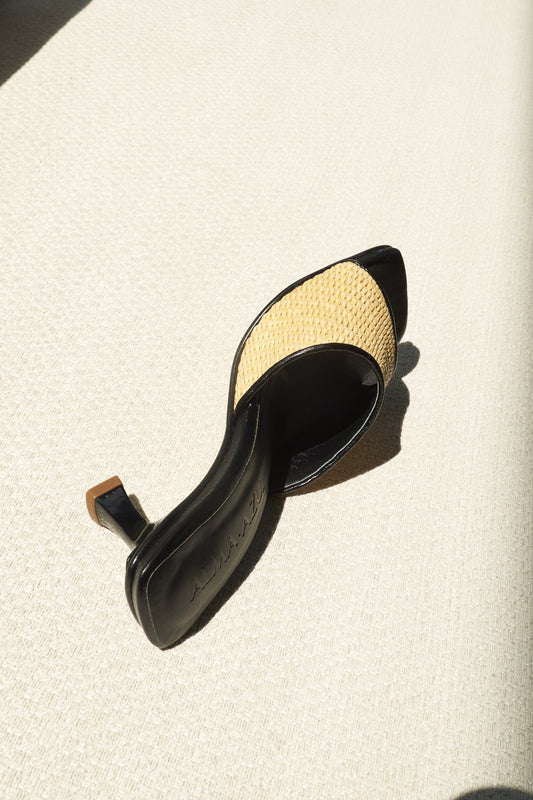 Tory 5/2 cuero negro