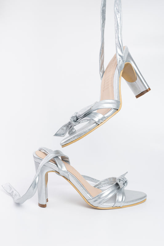 Florencia cuero plata 7/2