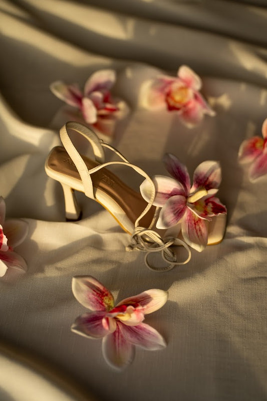 Orquídea cuero talco 7.5