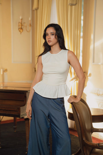 Blusa alma marfil