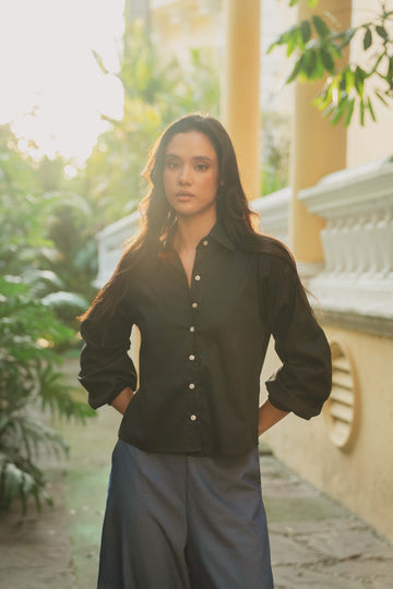 Camisera celin negro