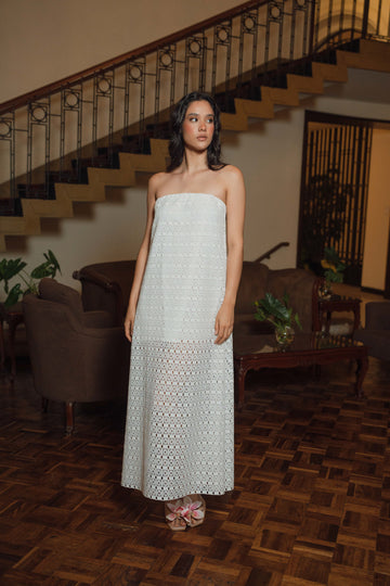 Vestido malibu blanco