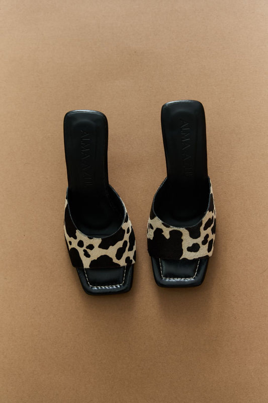 Tory cuero print vaca 5/2