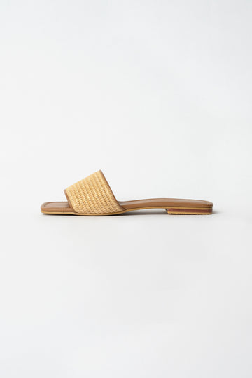 Flats Alameda cuero miel