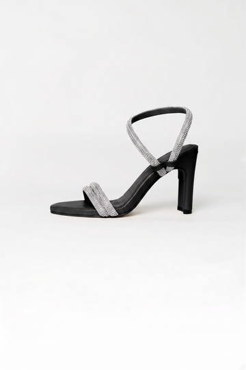 Elfa Strass x cuero negro 7/2