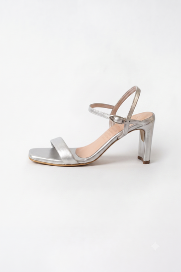 Cayena cuero plata 7/2