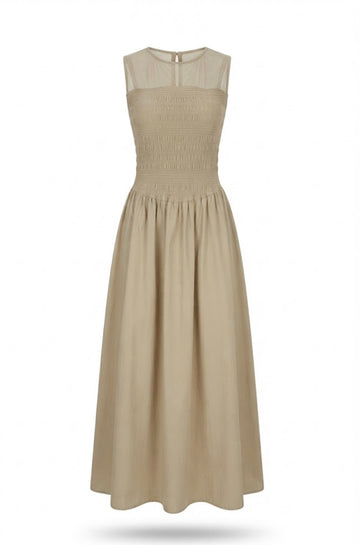Vestido florencia nude