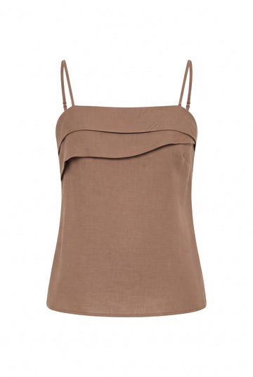 Blusa set fiori cocoa