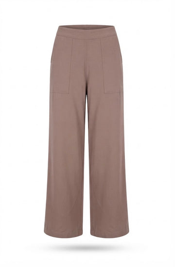 Pantalon set fiori cocoa