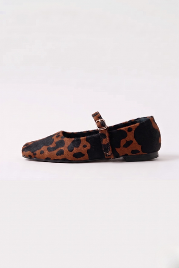 Bailarinas Print Vaca miel